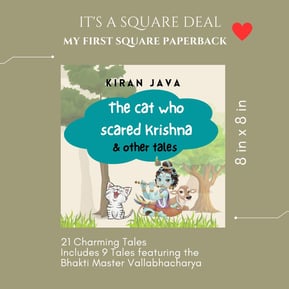 Cat who scared krishna by Kiran Java