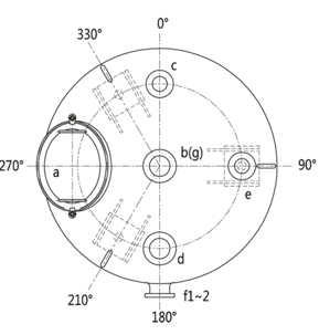 glass lined chemical reactor / vessel / storage tanks