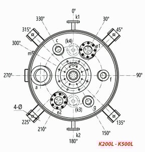 glass lined chemical reactor / vessel / storage tanks