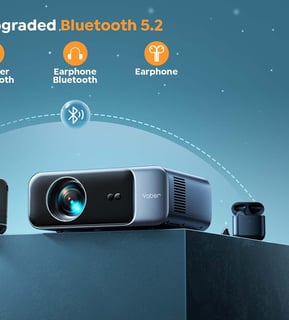 Your Ultimate Home Theater Upgrade: The YABER Pro V9 Projector