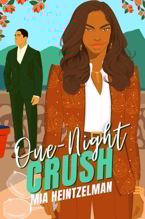 One-Night Crush - a Black woman in a suit and a man in a suit