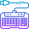 keyboard vector for recommended tools