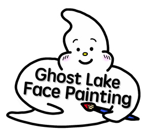 Ghost Lake Face Painting logo