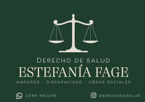 Estudio Jurídico Fage - Derecho de Salud logo