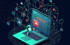 "AI-powered fraud detection system dashboard analyzing suspicious transactions and risk patterns in