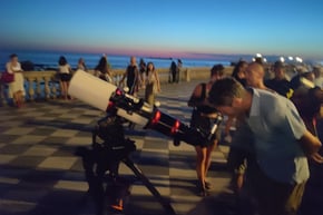 Terrazza Mascagni: A.L.A. mette a disposizione dei cittadini i propri telescopi