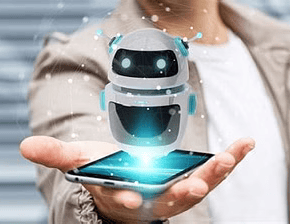 a person holding a smart phone in their hands