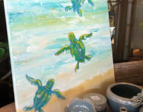 turtles painting