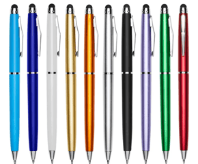 Caneta Metálica com Ponteira Touch