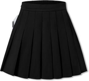 Beautiful pleated mini skirt