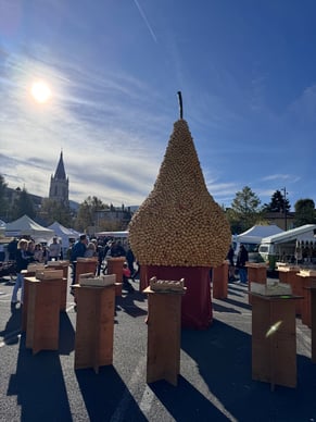 Feria de la Pera, Chasselay 20 de octubre 2024, Rhône Alpes