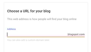 blog address
