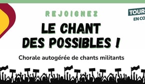 Bandeau visuel de la chorale TEC Le chant des possibles