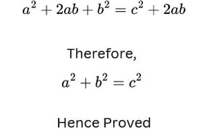 Pythagoras Theroem Hence Proved