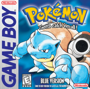 Pokemon Blue Box Art