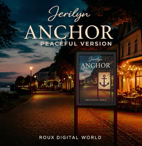 a sign that says anchor anchor in front of a sign