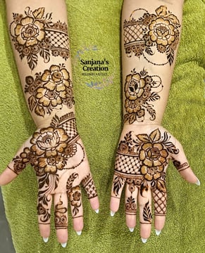 Indo-western Mehndi