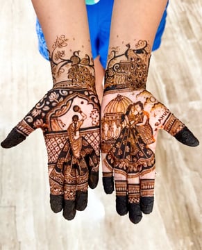 Customised Mehndi