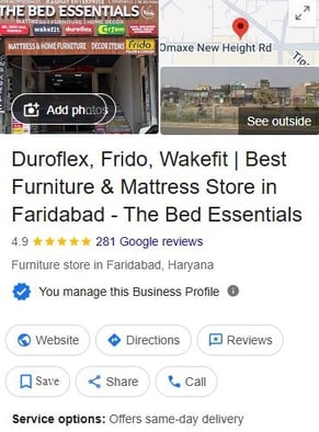 Best Furniture Store in Faridabad