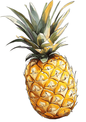 Pineapple by Sezer Ali