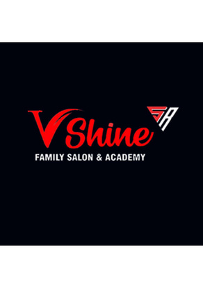 V Shine Salon logo