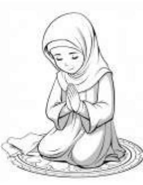 coloriage musulmane
