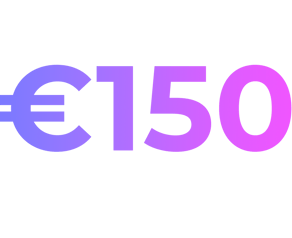 deze afbeelding illustreert de prijs (150 euro)