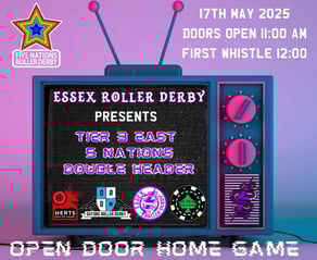 2d cartoon style tv screen with game details and team logos