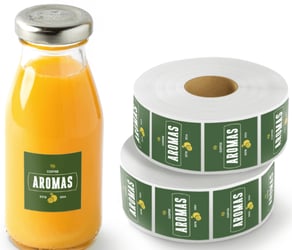 a bottle of orange juice next to a bottle of orange juice