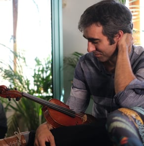David ABEIJON avec violon