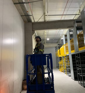 Inspeção da obra