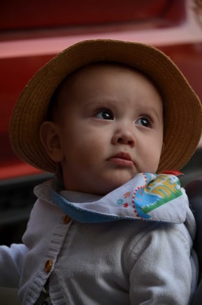 retrato profesional de bebé en Metepec