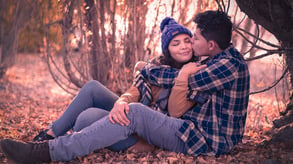 sesion de fotos de pareja en Bariloche