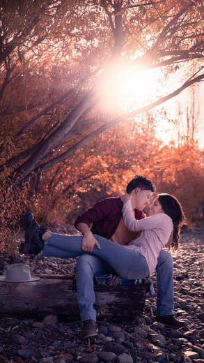 sesion de fotos para parejas en Bariloche