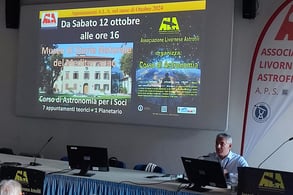 Presentazione corsi di astronomia