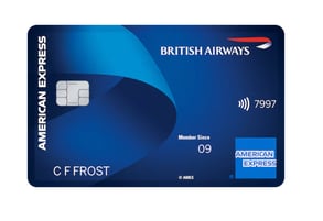 Amex credit card avios points collection 