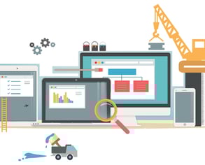 Ordinateur, tablette, téléphone, SEO, site web responsive, création de site web, maintenance de site