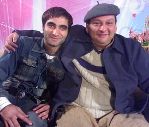 Naghman Saleem with Music Director M.Arshad