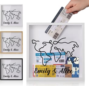 Boite à souvenirs personnalisée pour couple femme homme