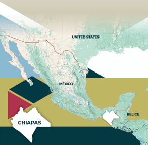 Ubicación Chiapas