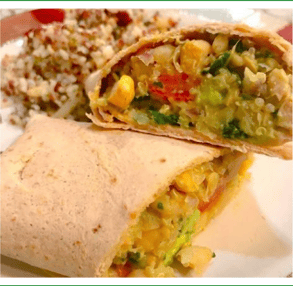 Chickpea Wrap