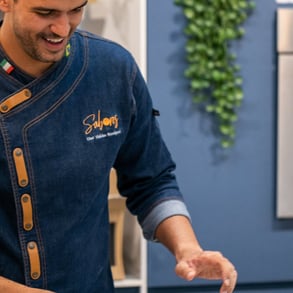 Chef vinícius rossignoli gastronomia cerrado sorrindo ESG