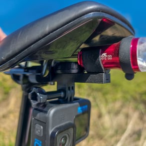 Under Saddle Mount - Lightweight Multi-Functional Mount for Airtag, GoPro & Exposure Rear Light