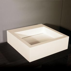 ΝΙΠΤΗΡΑΣ ΜΠΑΝΙΟΥ CARRE 50X50X15CM BONE