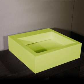 ΝΙΠΤΗΡΑΣ ΜΠΑΝΙΟΥ CARRE 50X50X15CM GREEN