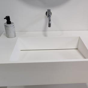 ΝΙΠΤΗΡΑΣ ΜΠΑΝΙΟΥ MATRIX 70X45X15CM WHITE