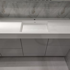ΝΙΠΤΗΡΑΣ ΜΠΑΝΙΟΥ MATRIX 2 150Χ50Χ13CM SOLID SURFACES