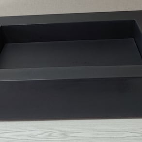 MATRIX 2 BLACK GALAXY 120X50X13CM SOLID SURFACES