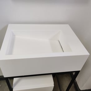 small matrix Νιπτηρας μπανιου solid surfaces