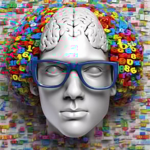 Análise de dados com inteligência artificial com profissional de Mkt digital.